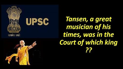 Tansen, a great musician of his times, was in the Court of which king ??