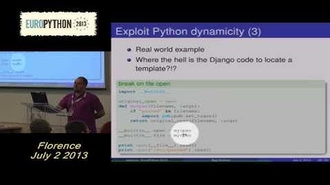 Antonio Cuni - Bug hunting for dummies