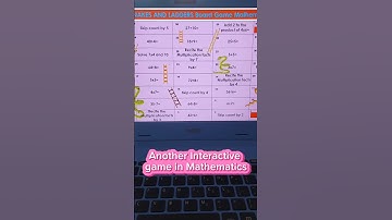 Math IM snakes and ladders