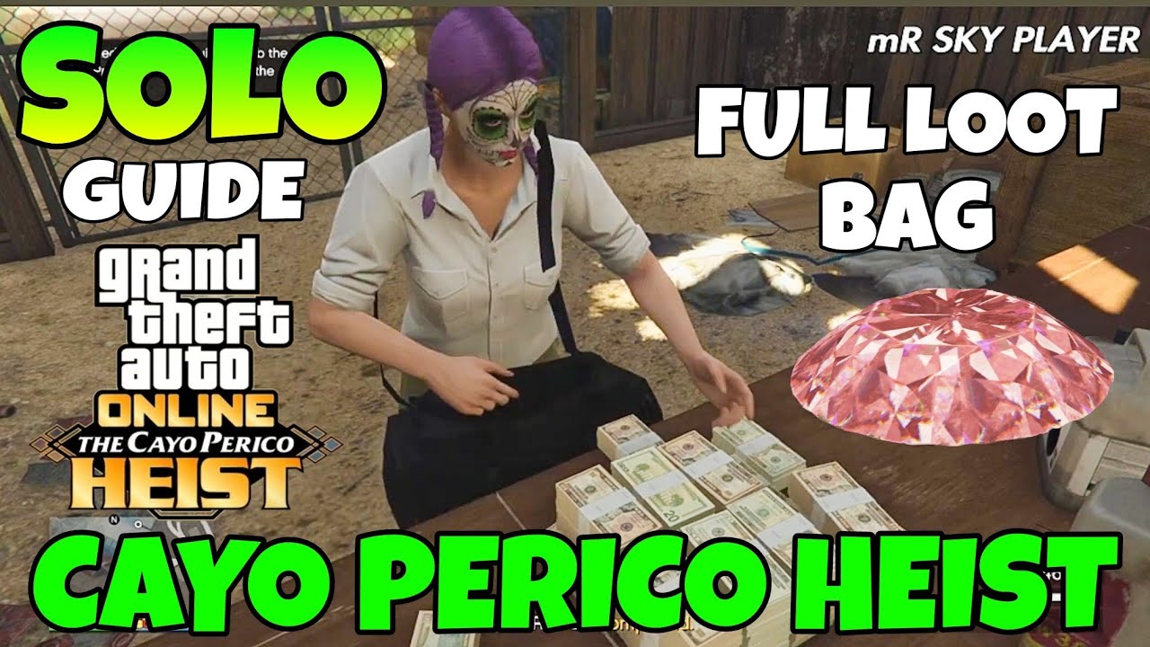 UPDATED Solo Cayo Perico Best Method | Full Bag Loot LONGFIN APPROACH