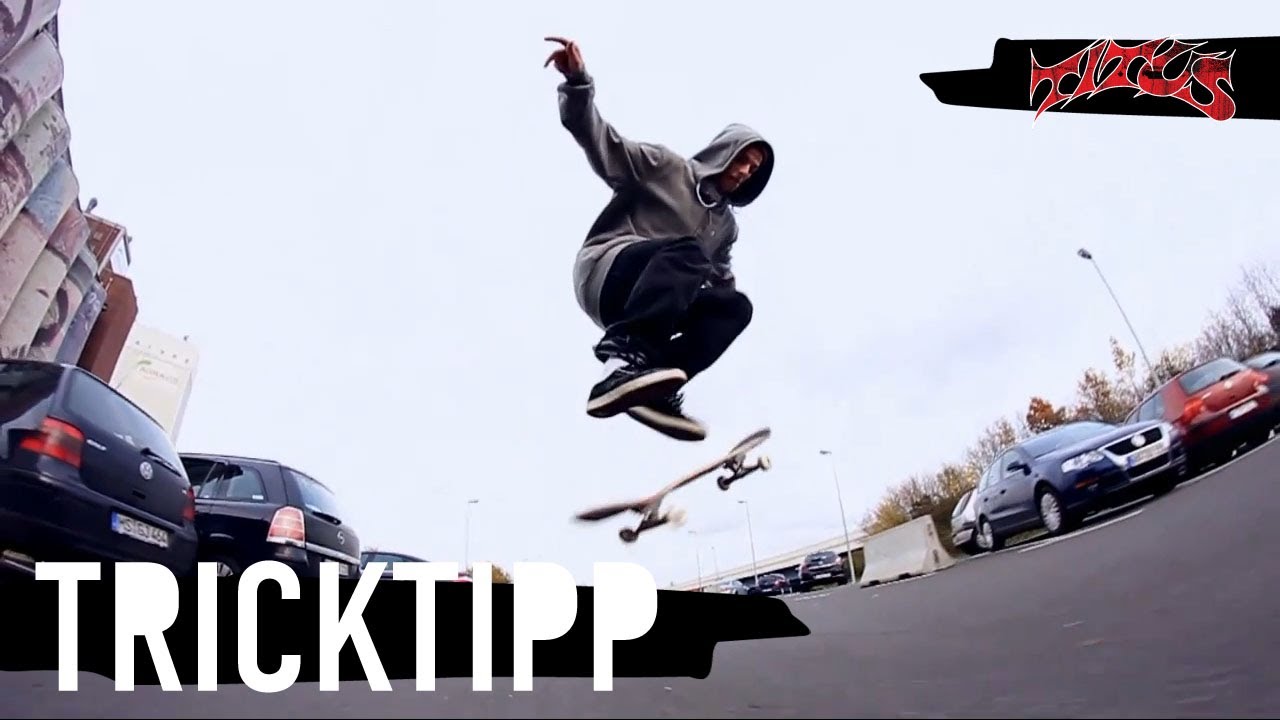 How to Backside Pop-Shuvit - einfach und schnell Skateboard Tricks lernen (deutsch/german) - YouTube