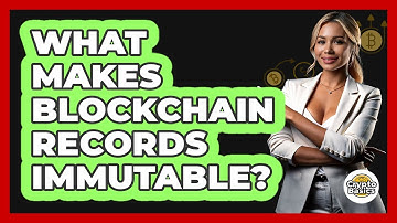 What Makes Blockchain Records Immutable?