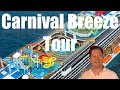Carnival Breeze Review - Full Walkthrough - Cruise Ship Tour
