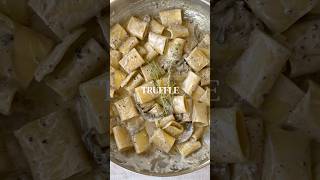 Truffle & Mushroom Pasta, Otherwise Known As Pasta Al Tartuffo Nero