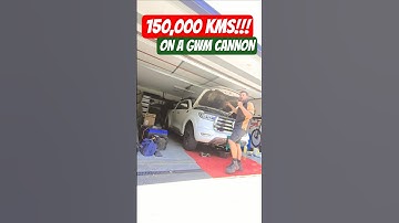GWM Cannon with 150,000kms - Time for a service and diff oils aye!#gwm #cannon #pseries #tank300
