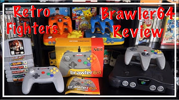 Retro Fighters Brawler 64 Controller - Review - Tested with 6 FUN N64 Games! A Must Have!