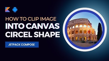 Canvas Basic in Jetpack Compose - Clip Image Into Circle Shape