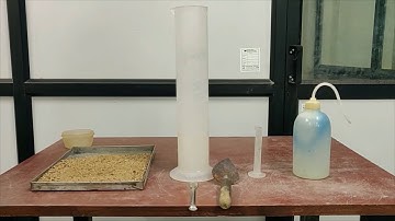 Bulking of Sand - Experimental Demo