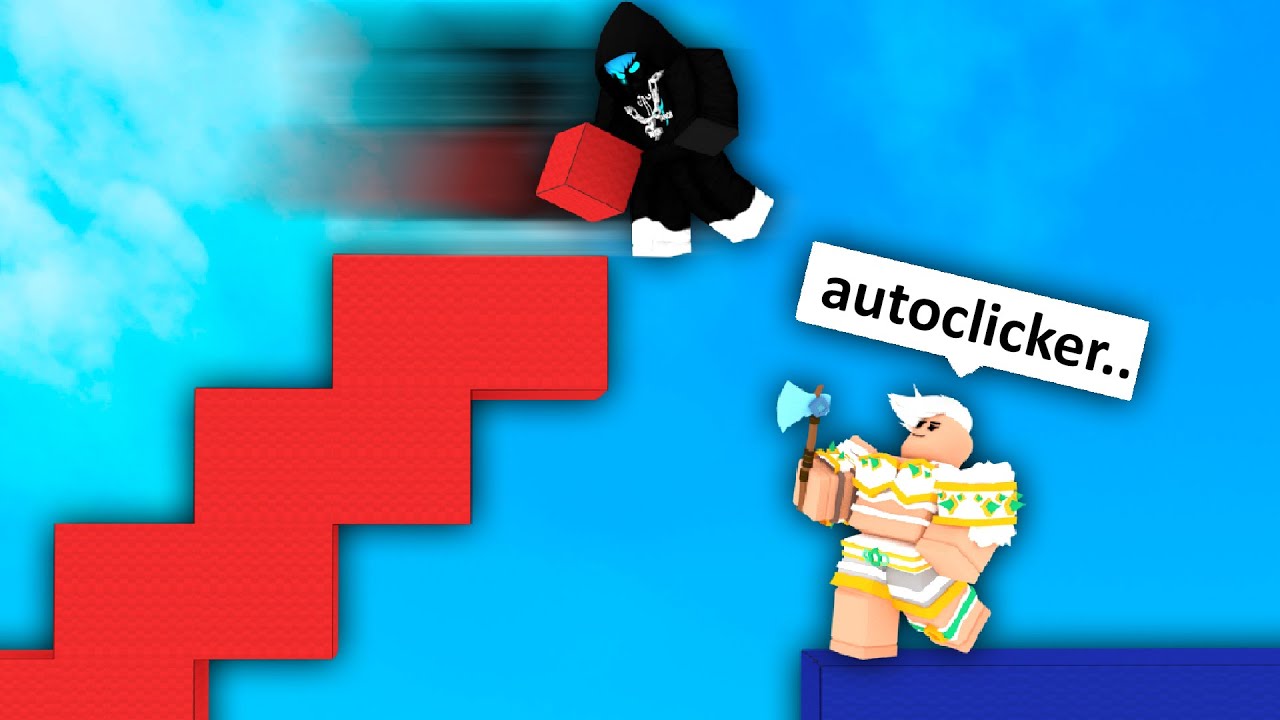 So I tried an OP AUTOCLICKER in Roblox Bedwars.. 