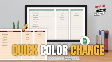 How to Apply and Customize Color Themes and Change Colors Automatically in Google Sheets