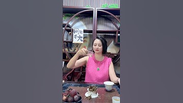 Drinking Kung Fu tea is like going through a level#washing the tea wakingit up#separating#viralvideo