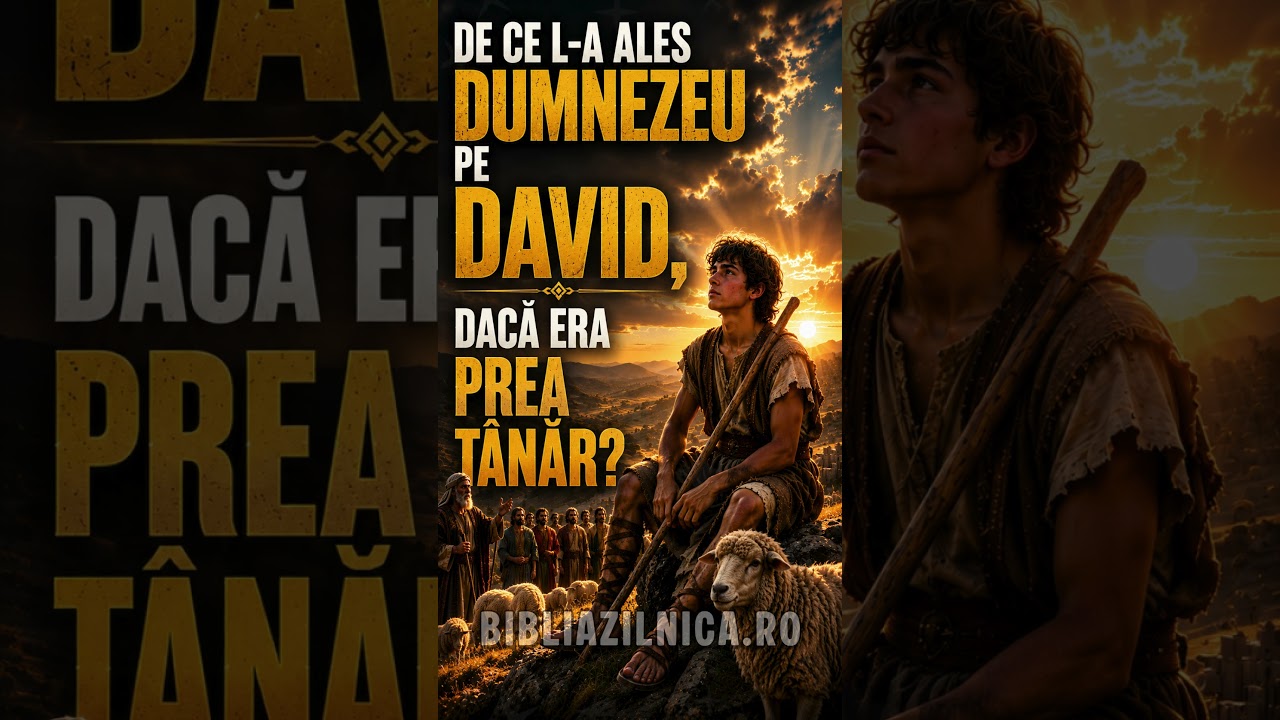 De ce l-a ales Dumnezeu pe David, dacă era prea tânăr? - Întrebări și răspunsuri biblice
