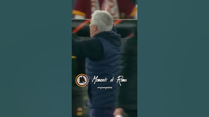 Momenti di Roma - Mourinho fomenta i tifosi (Roma Feyenoord) ⚽❤️💛