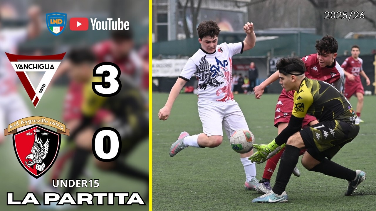 Vanchiglia vs Aygreville | Cat.  Under15 💥 Dominio totale 3-0