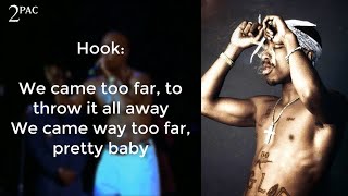 2Pac - Never Call U Bitch Again (Lyrics On Screen)