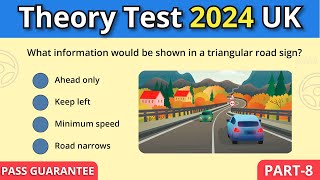 UK Theory Test 2024 | Pass Theory Test First Time (50 questions)