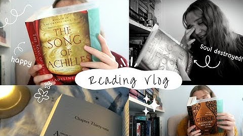 Reading SONG OF ACHILLES & CIRCE for the first time!