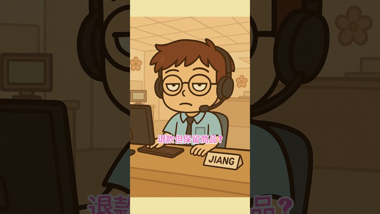 爆笑客服：奥客退款还想留商品？