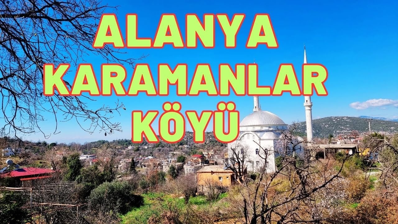 Küçükbaş Hayvancılığın  Son Kalesi ALANYA KARAMANLAR KÖYÜ