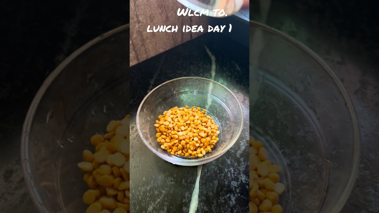 Wlcm to lunch idea day 1