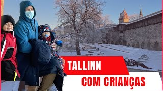 O que fazer em Tallinn no Inverno | Kiek in de Kök and Bastion Tunnels | COM CRIANÇAS | VLOG 13