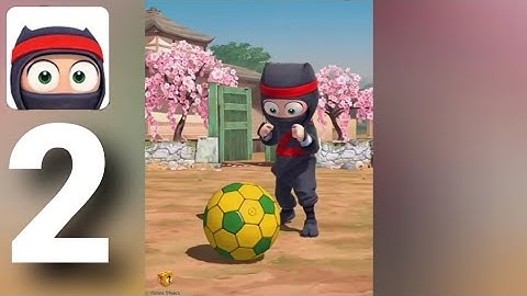 Clumsy Ninja - Gameplay Part 2 - Levels 4-5 (iOS, Android)