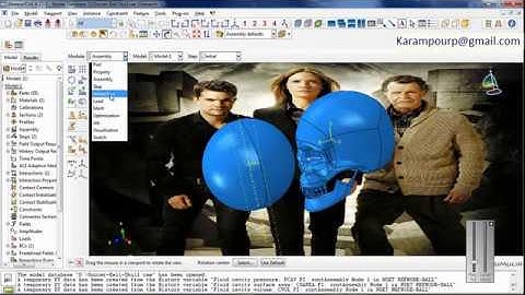 Dynamic Impact of a Football Ball and Skull with Abaqus-Bio mechanics