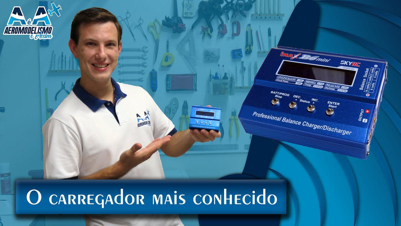Review: IMAX B6, o carregador mais conhecido do aeromodelismo