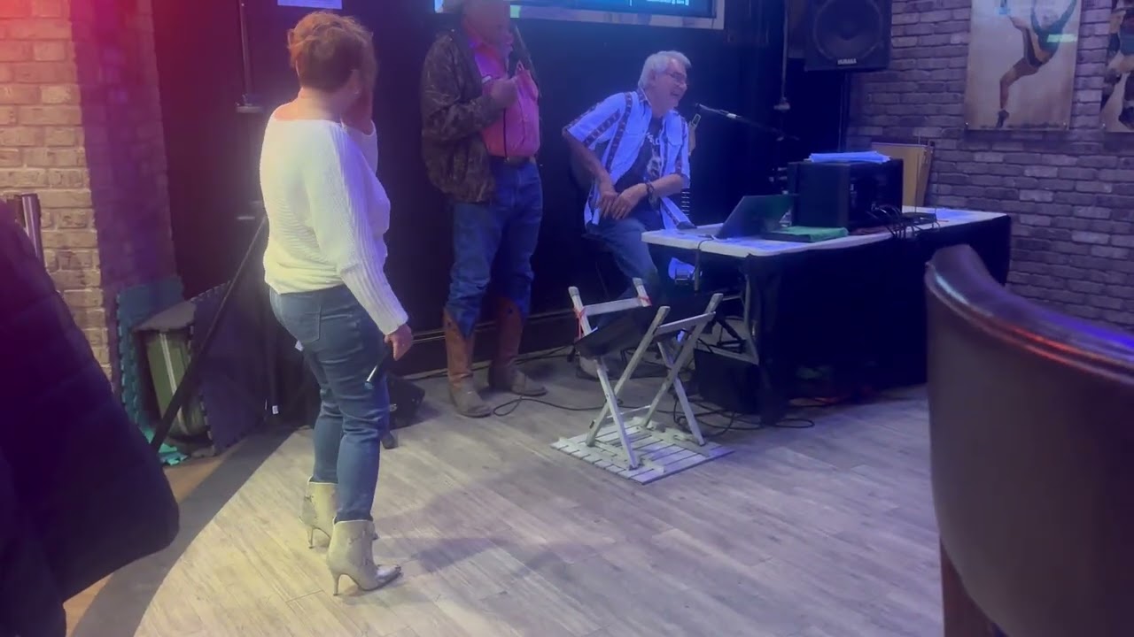 Mike singing "a song" by someone at Osage Casino on January 6, 2026.