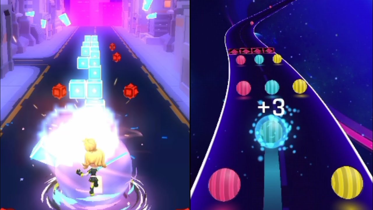 Dancing Road | Phao 2 Phut Hon - KAIZ Remix | BeastSentry. Dancing Gameplay Walkthrough