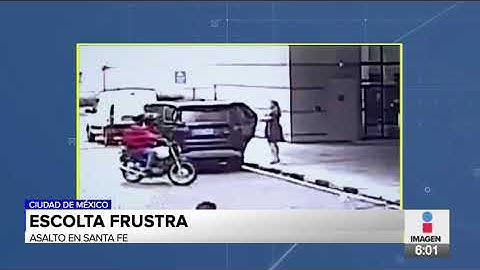 Escolta balea a un ladrón disfrazado de 'repartidor de comida' y frustra asalto | Francisco Zea