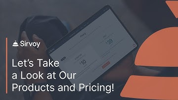Sirvoy Tutorial - Let’s Take a Look at Our Products and Pricing!