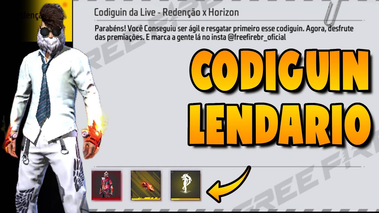 corre e resgata o seu codiguin. créditos @PUNISHER #rewards #codiguin