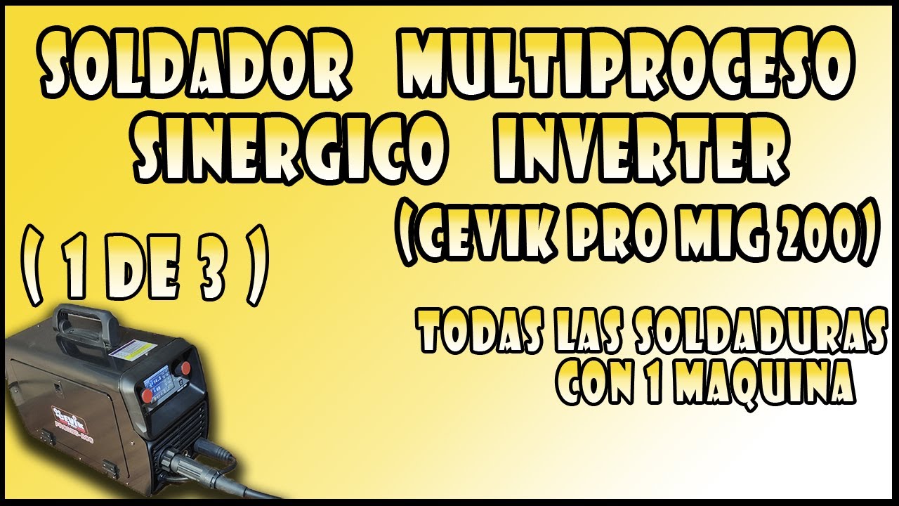 Soldador inverter multifunción PROMIG 130 CEVIK