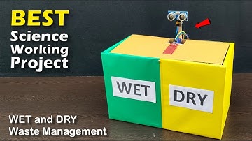 How To Make Wet and Dry Waste Management Project|| Smart Dustbin || Automatic Dustbin|| Arduino #diy