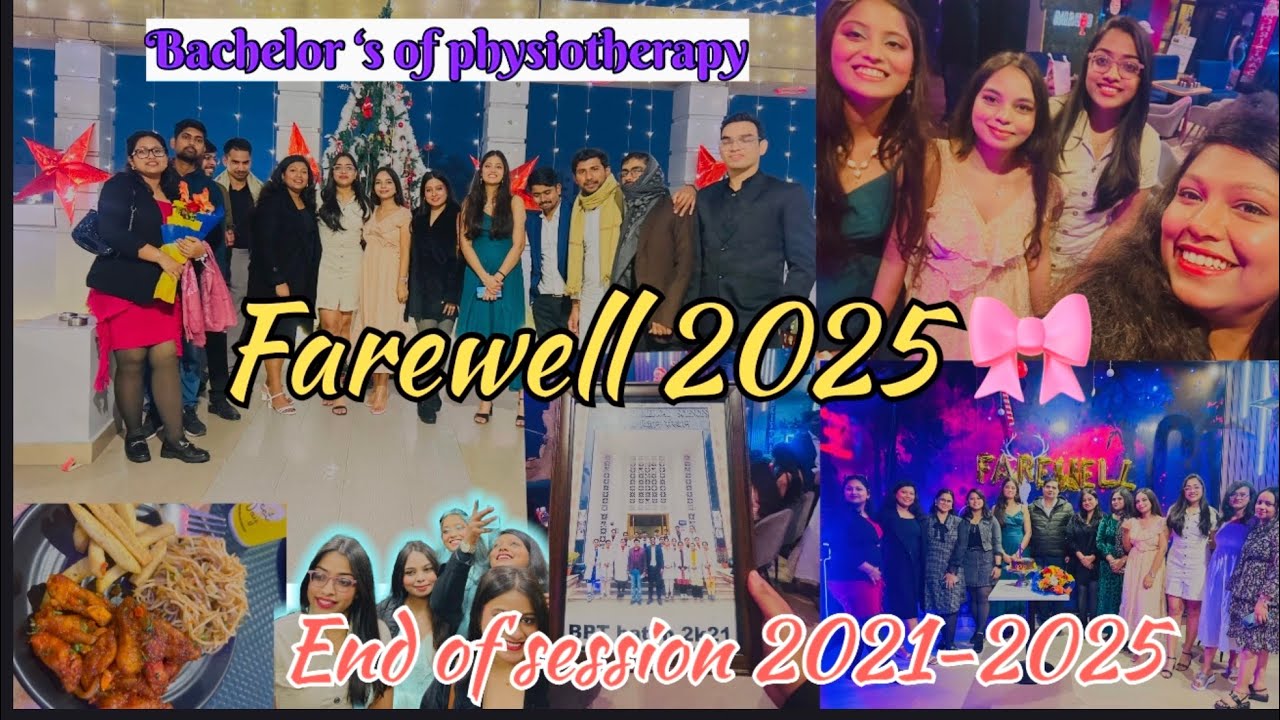 Farewell 2025🎀🥹ll End of session vlog ll #trending #vlog #college # ...