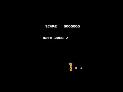 Atlantis no Nazo (Famicom): 42th Zone, Black Hole and Game Over but more deeper
