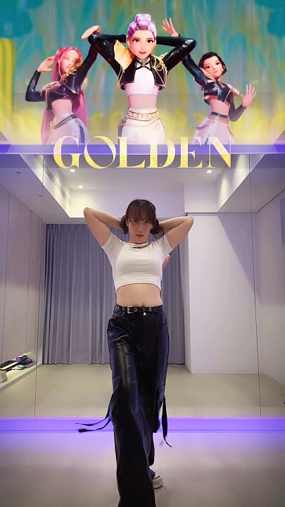 Kpop demon hunters HUNTRIX-Golden Dance cover  #netflix #huntrix #kpopdemonhunter #golden