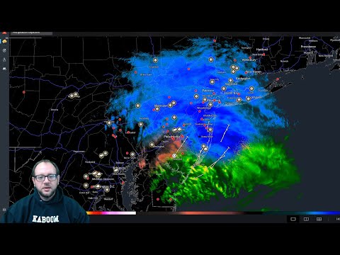 Major Winter Storm NJ Video Update - YouTube