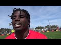 Super Bowl Champ Tyreek Hill On The Track