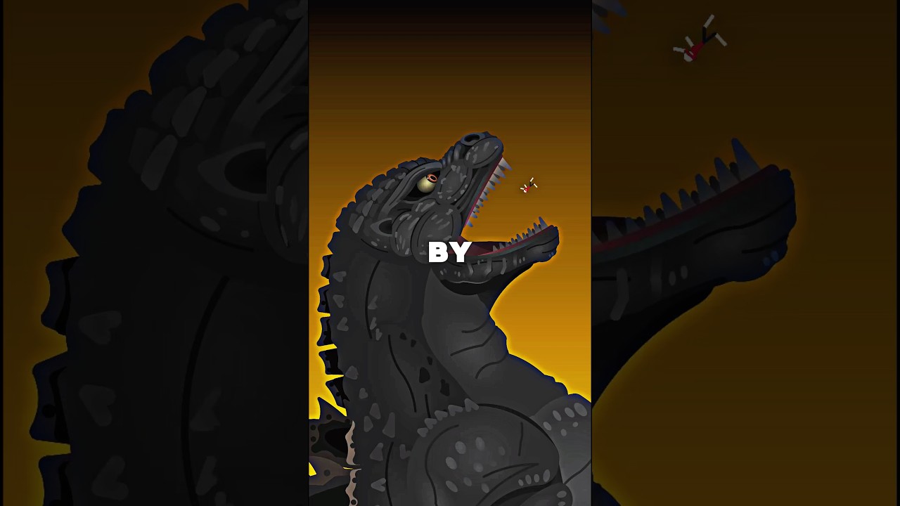 Eaten by Heisei Godzilla!?!? #godzilla #gojira #heiseigodzilla #kaiju #shorts #monster #facts