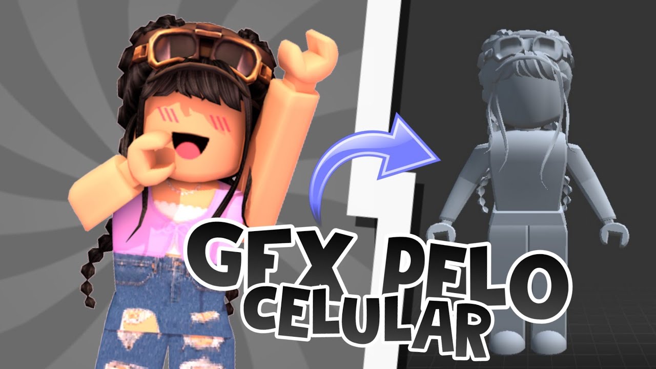 Como fazer personagem de Roblox em Desenho(Pelo Celular)2020!!! 