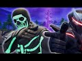 Skull Trooper Teams up with Omega in Fortnite