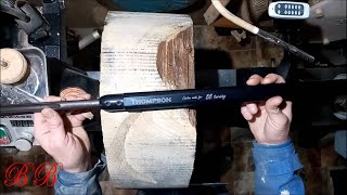 The Thompson bowl gouge and The flywheel effect / Wood Turning