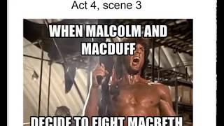 Macbeth Act 4 scene 3 analysis and revision