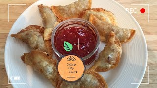 filipino simple Pinsec Frito Fried Wonton : Cooking made easy ala CottageCityGirl ♥