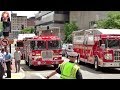 Boston Fire Department Engine 22 and Hazmat 1 Arriving on Scene