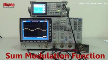 AFG 2225 Sum Modulation Function
