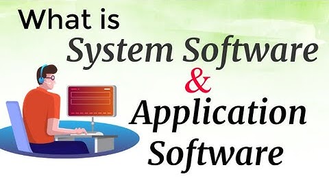 Types of Software: System Software and Application Software | Urdu & English | INFORMATIVE COMMUNITY