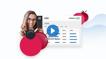 CRM - 2 Minute Demo | Marketing 360